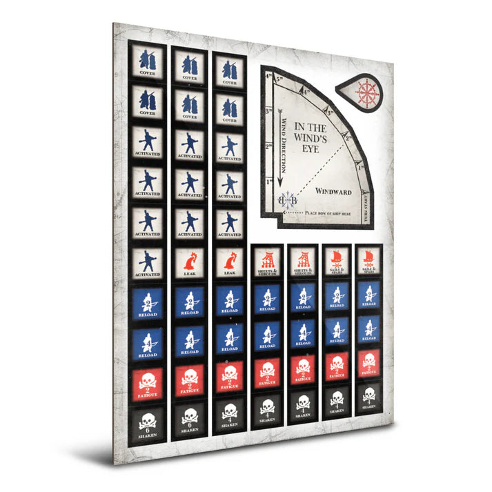 Firelock Games Blood & Bayonets Tokens & Rulers Set