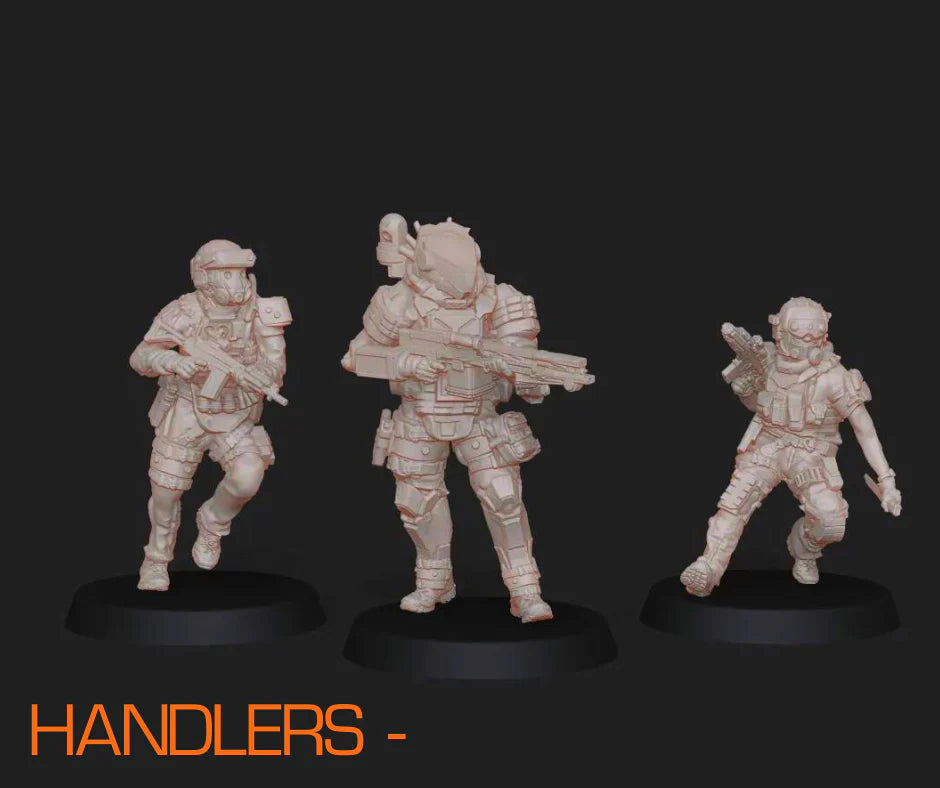 Enemy Spotted Studios BLKOUT Handler Team Alpha
