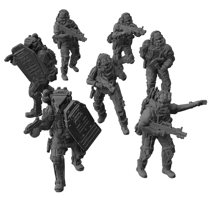 Enemy Spotted Studios BLKOUT MANTICOR Strikeforce