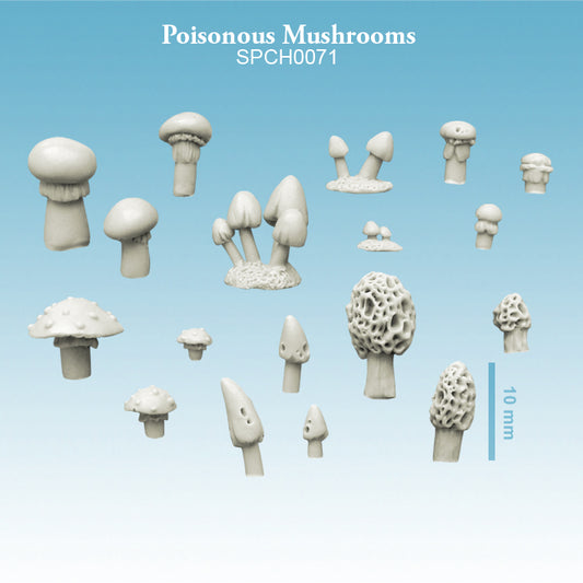 Spellcrow Poisonous Mushrooms