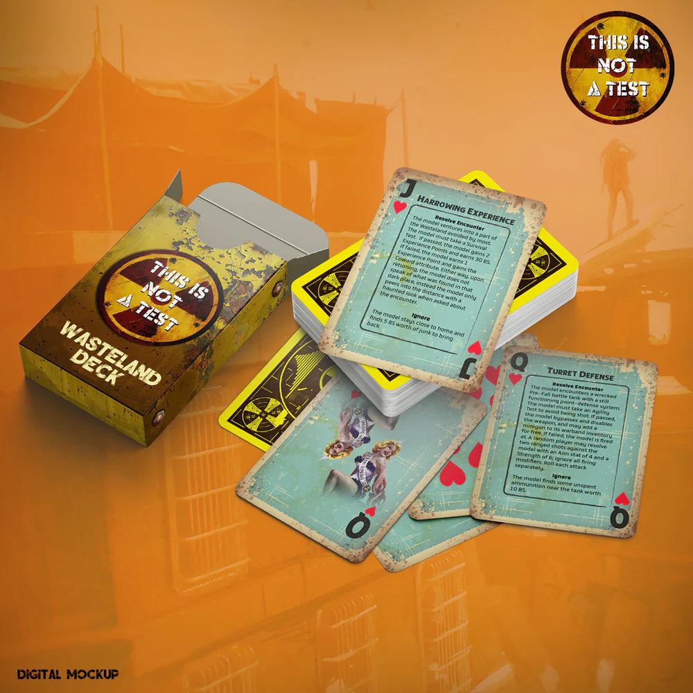 Black Site Studios This is Not a Test - Wasteland Deck