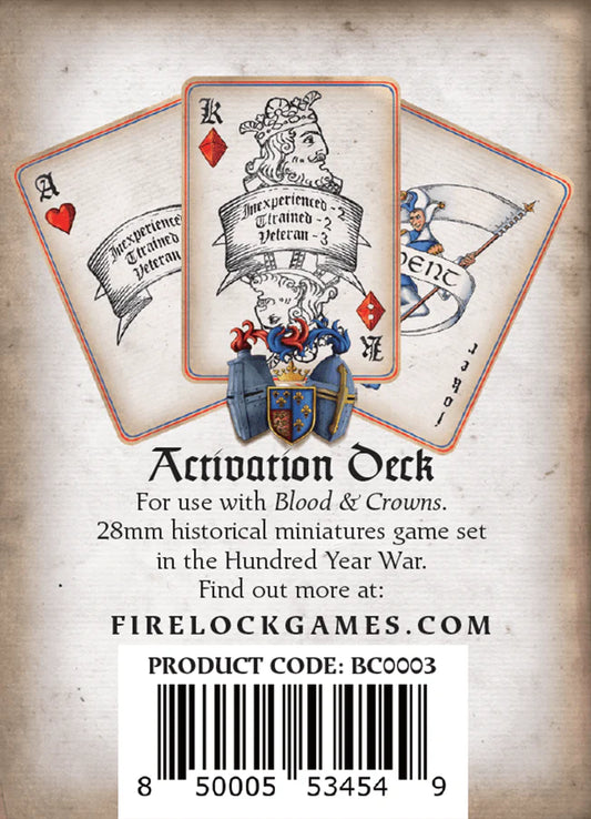 Firelock Games Blood & Crowns Activation Deck