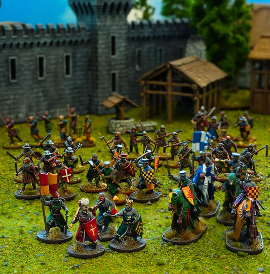 Wargames Atlantic The Barons' War Retinue Box