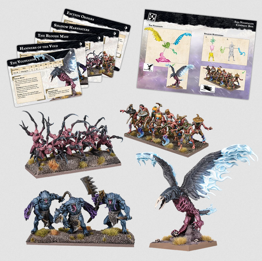Mantic Kings of War Champions The Voidtalon Company Box