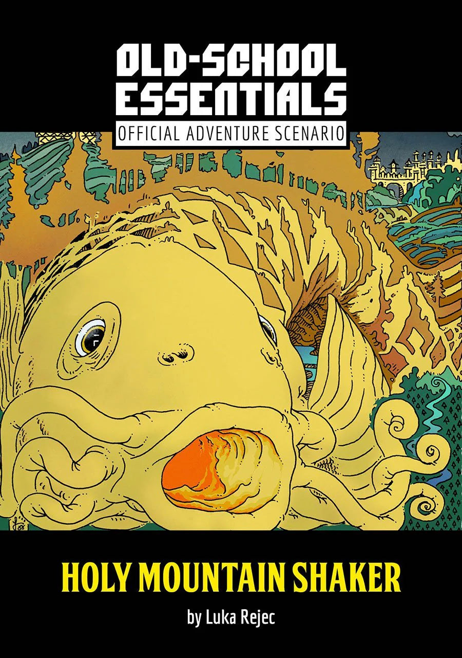 Exalted Funeral Old-School Essentials Official Adventure Scenario: Holy Mountain Shaker