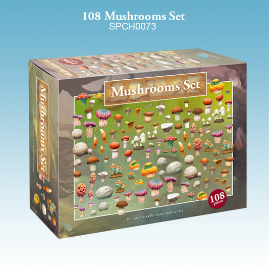 Spellcrow 108 Mushrooms Set