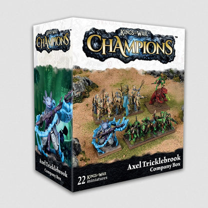 Mantic Kings of War Champions Axel Tricklebrook Company Box