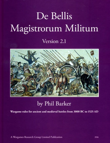 Wargames Research Group De Bellis Magistrorum Militum version 2.1