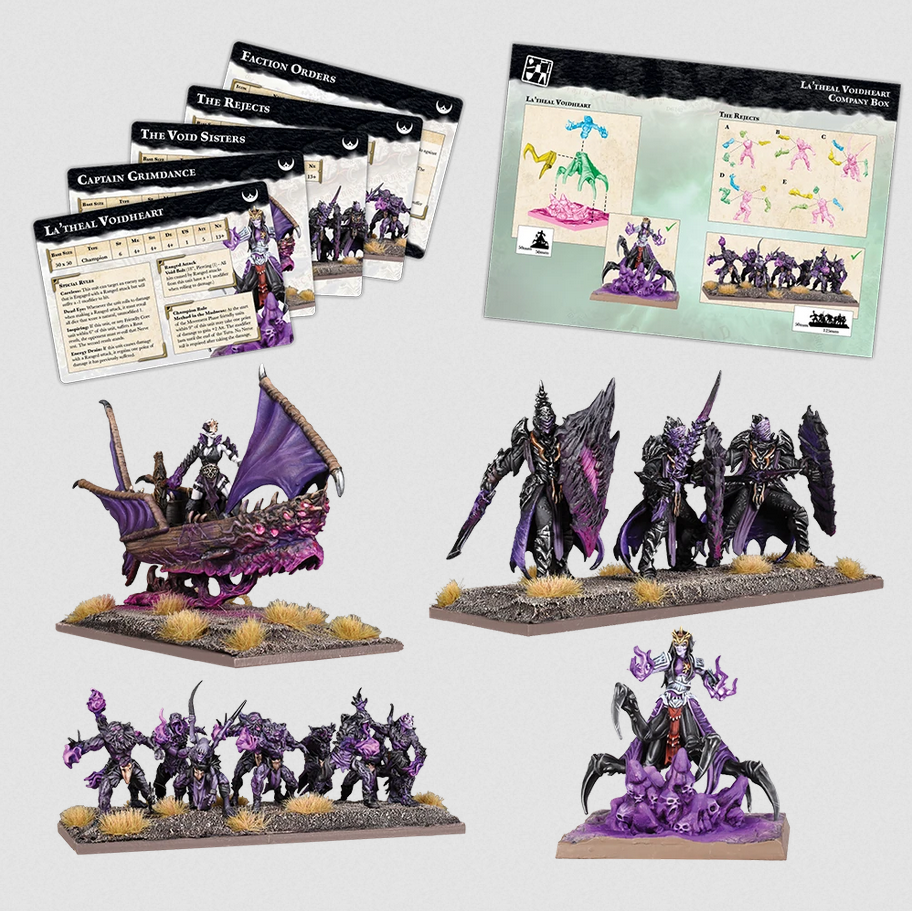 Mantic Kings of War Champions La'theal Voidheart Company Box