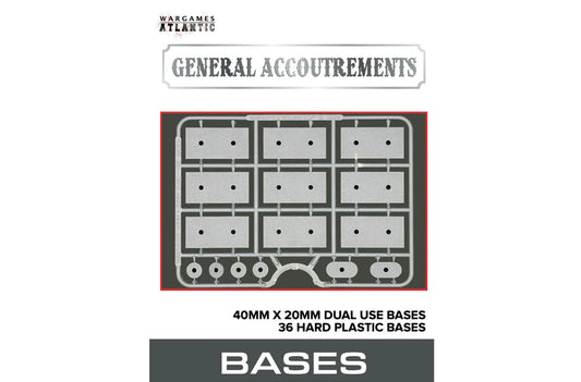 Wargames Atlantic 40mm x 20mm Dual Use Bases