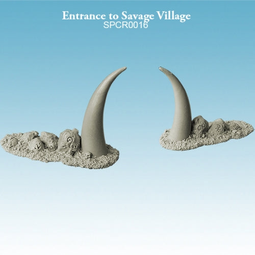 Spellcrow Argatoria Entrance to Savage Village