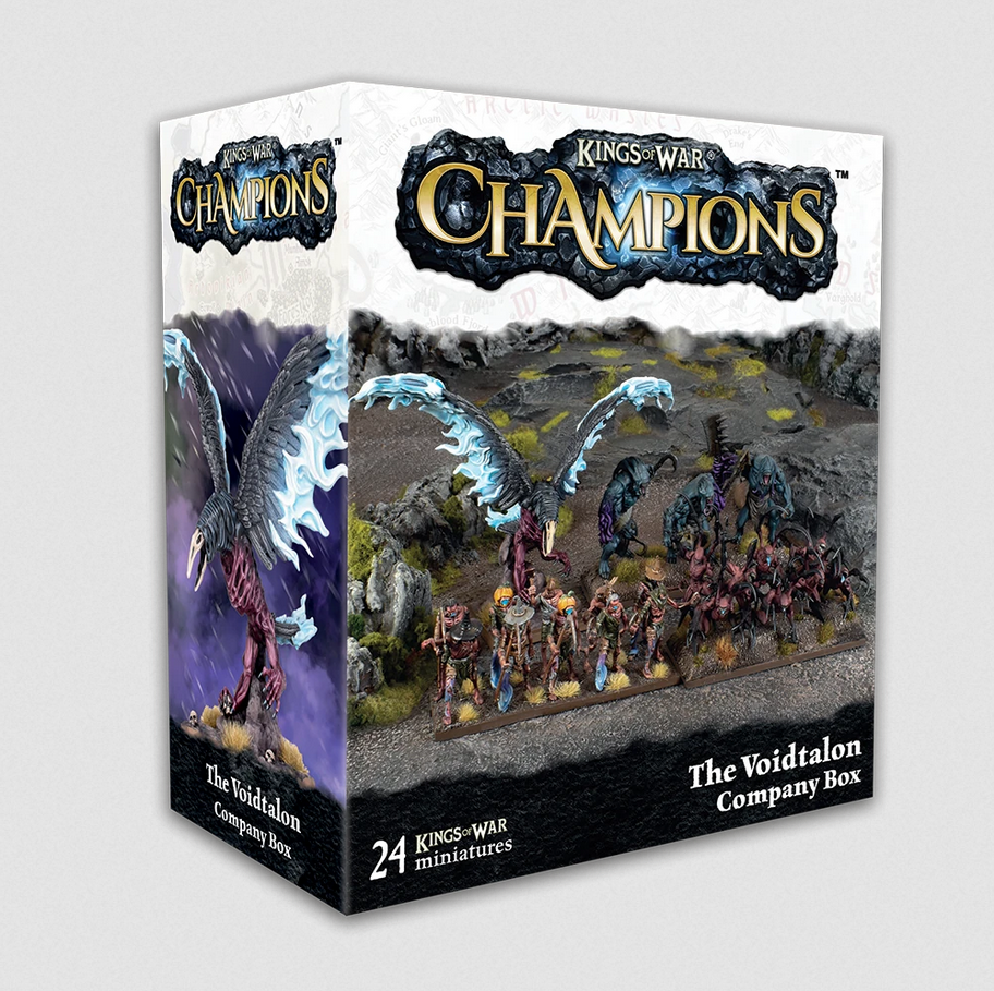 Mantic Kings of War Champions The Voidtalon Company Box