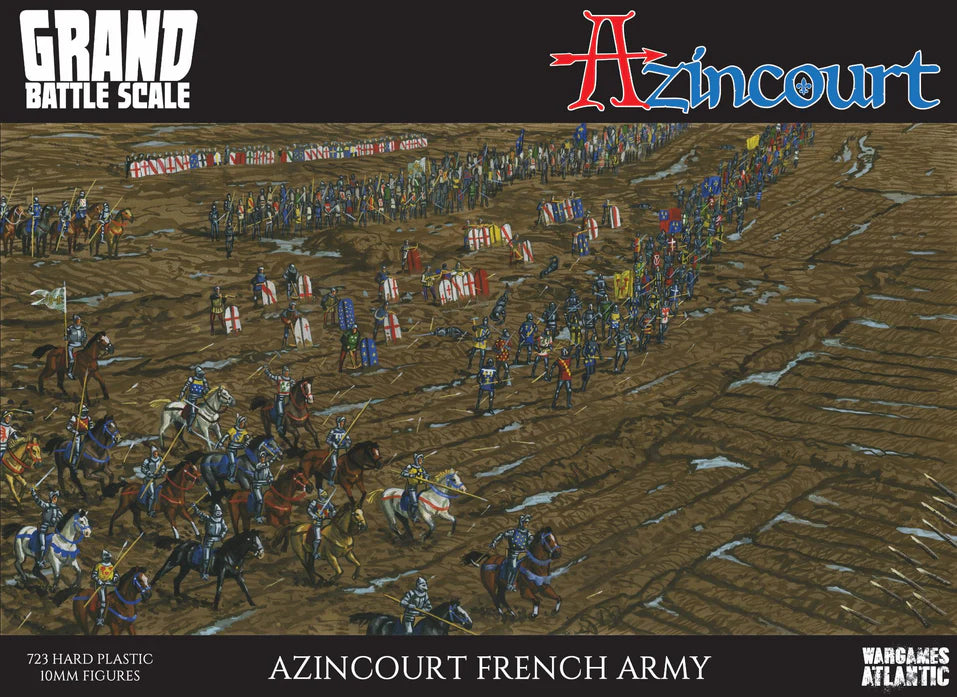Wargames Atlantic Grand Battle Scale Azincourt French Army
