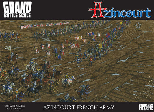 Wargames Atlantic Grand Battle Scale Azincourt French Army