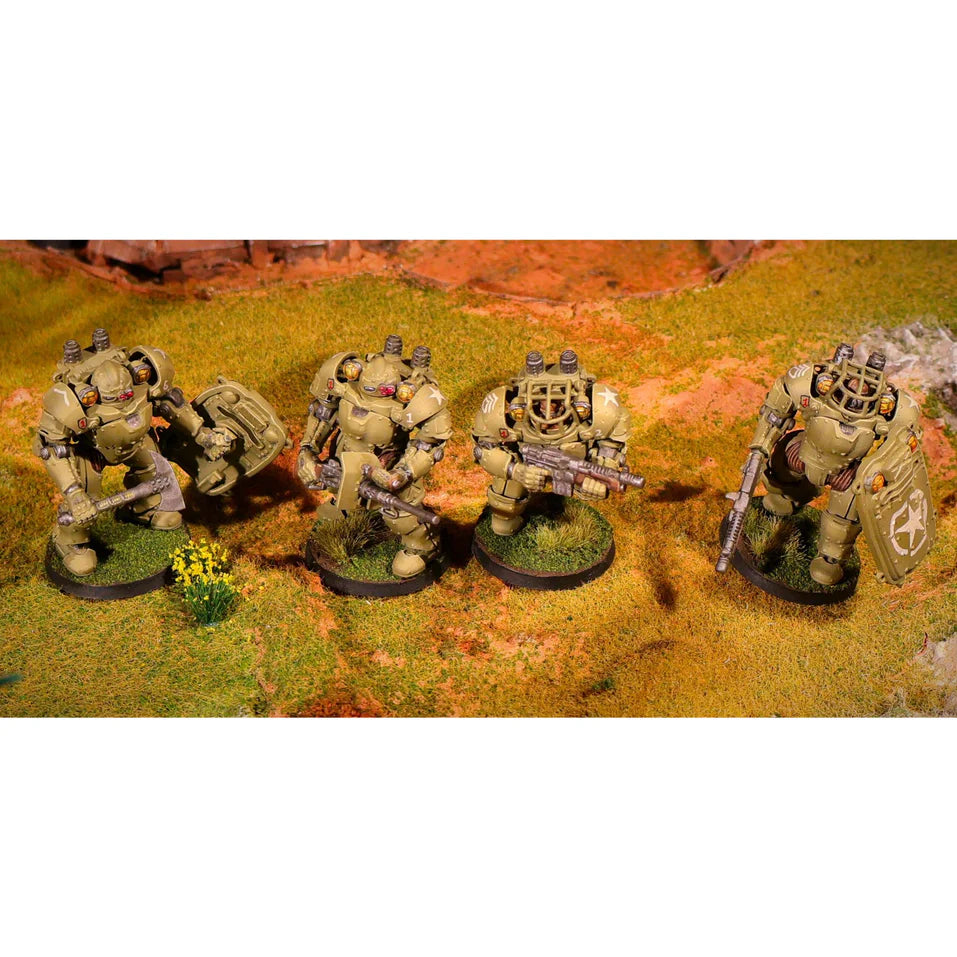 Wargames Atlantic Marcher: X19A2 Badger Hardsuits