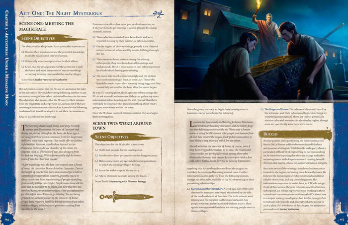 Cohors Cthulhu RPG Laurium Adventures