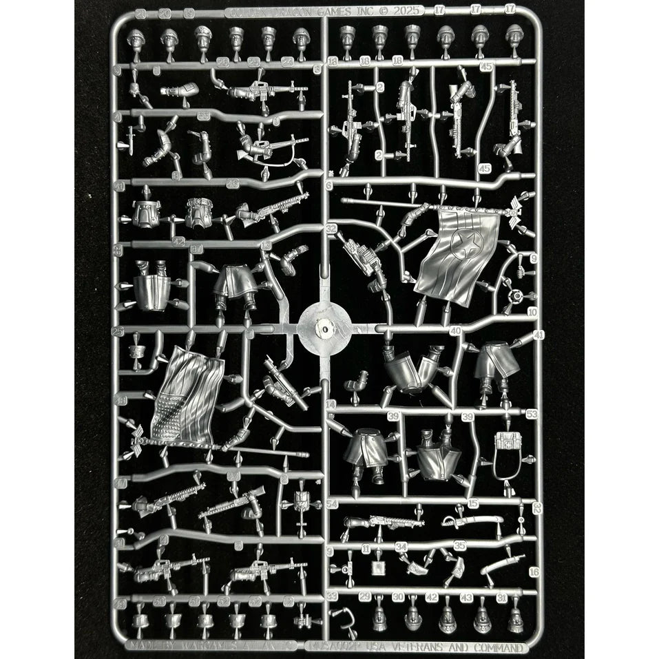 Wargames Atlantic Marcher: USA Veterans and Command