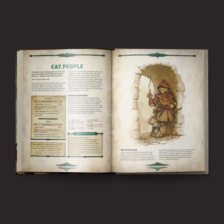 Free League Dragonbane Bestiary
