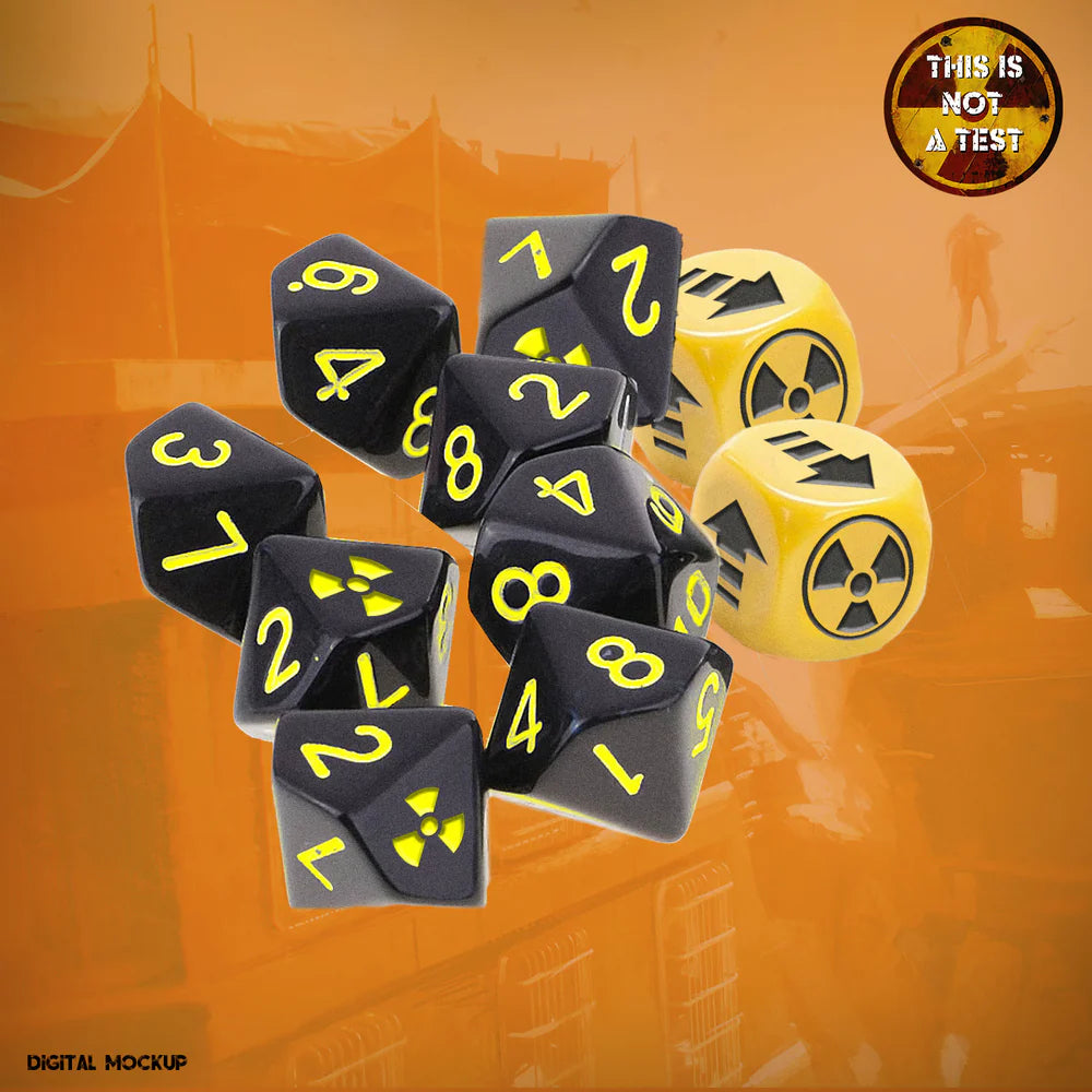 Black Site Studios This is Not a Test - Dice Pack
