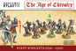 Wargames Atlantic The Age of Chivalry Foot Knights (1150-1320)