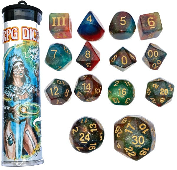 Goodman Games Dungeon Crawl Classics RPG: DCC Dice - Motes of Mercurial Magic