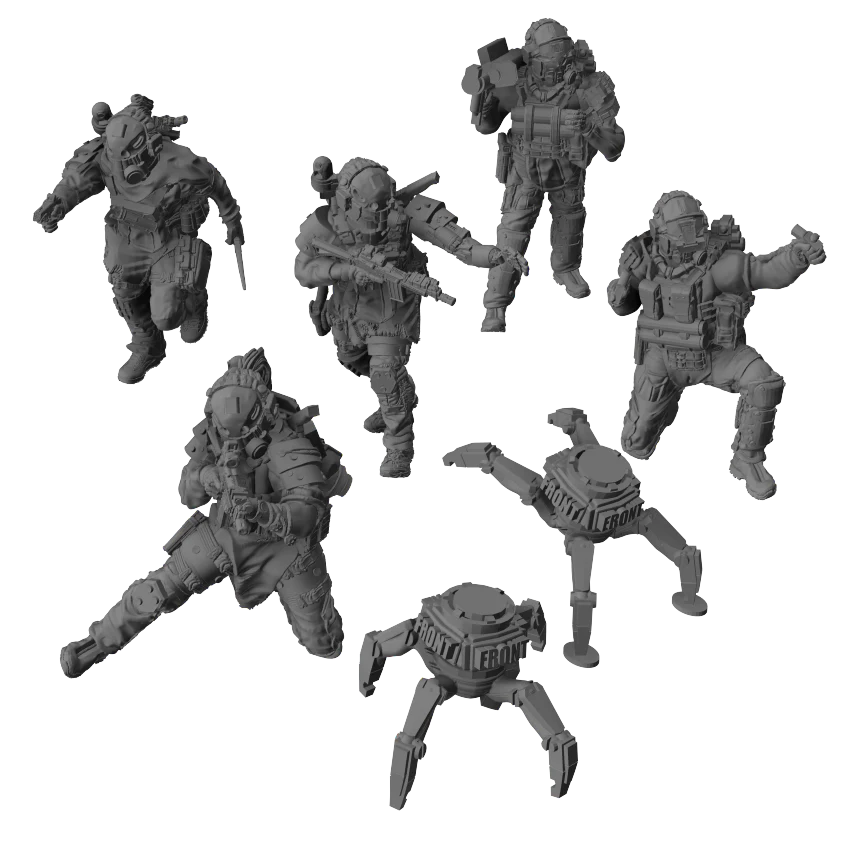 Enemy Spotted Studios BLKOUT HARLOW Strikeforce