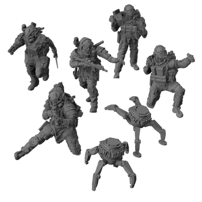 Enemy Spotted Studios BLKOUT HARLOW Strikeforce