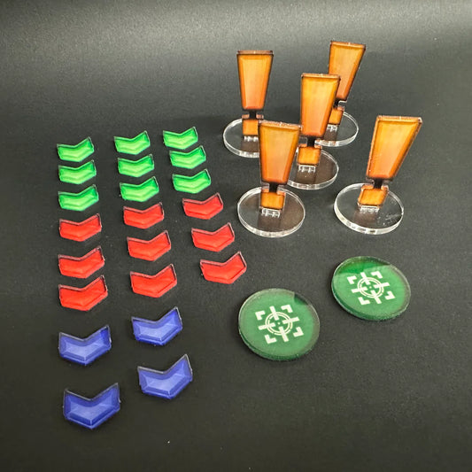 Enemy Spotted Studios BLKOUT Acrylic Token Set