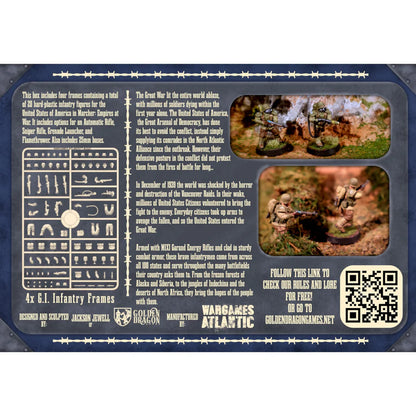 Wargames Atlantic Marcher: United States Infantry