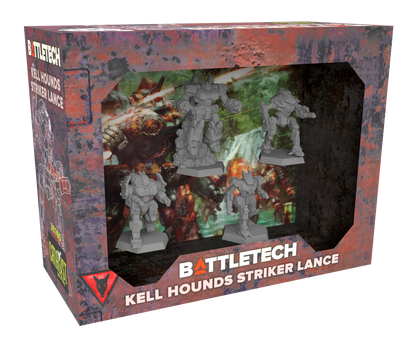 Catalyst Game Labs BattleTech: Kell Hounds Striker Lance