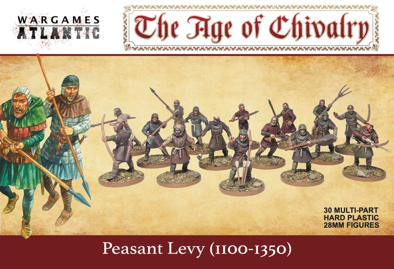 Wargames Atlantic The Age of Chivalry Peasant Levy (1100-1350) (OOP)
