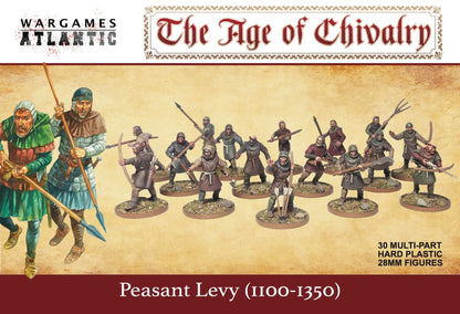Wargames Atlantic The Age of Chivalry Peasant Levy (1100-1350) (OOP)