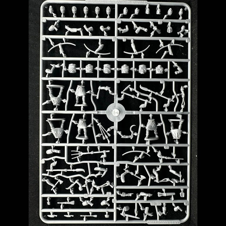 Wargames Atlantic Barons' War Peasant Levy (1100-1350)