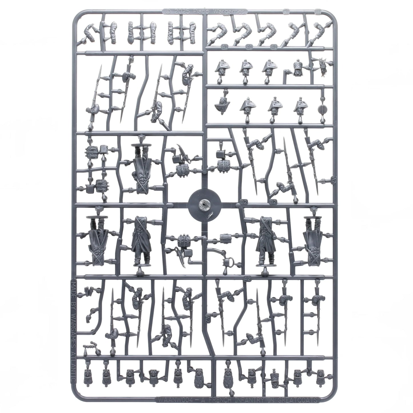 Wargames Atlantic French Infantry in Greatcoats (1804-1814)