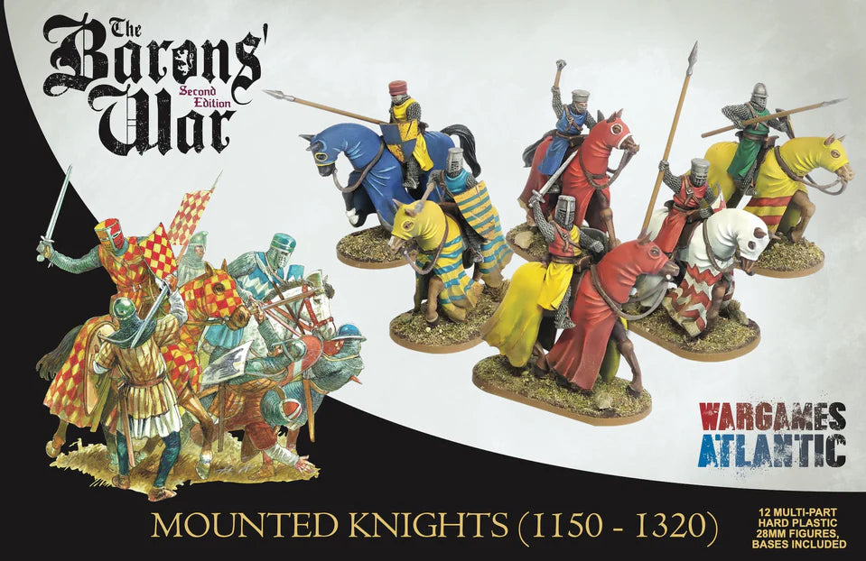 Wargames Atlantic Barons' War Mounted Knights (1150-1320)