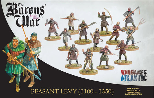 Wargames Atlantic Barons' War Peasant Levy (1100-1350)