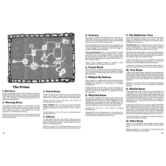 Prison of the Forsaken Bear God (for DCC RPG)
