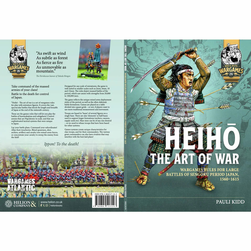 Wargames Atlantic Grand Battle Scale Heiho: The Mass Battle Samurai Game