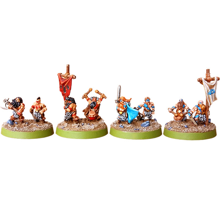Spellcrow Argatoria Barbarians Warriors Command Group
