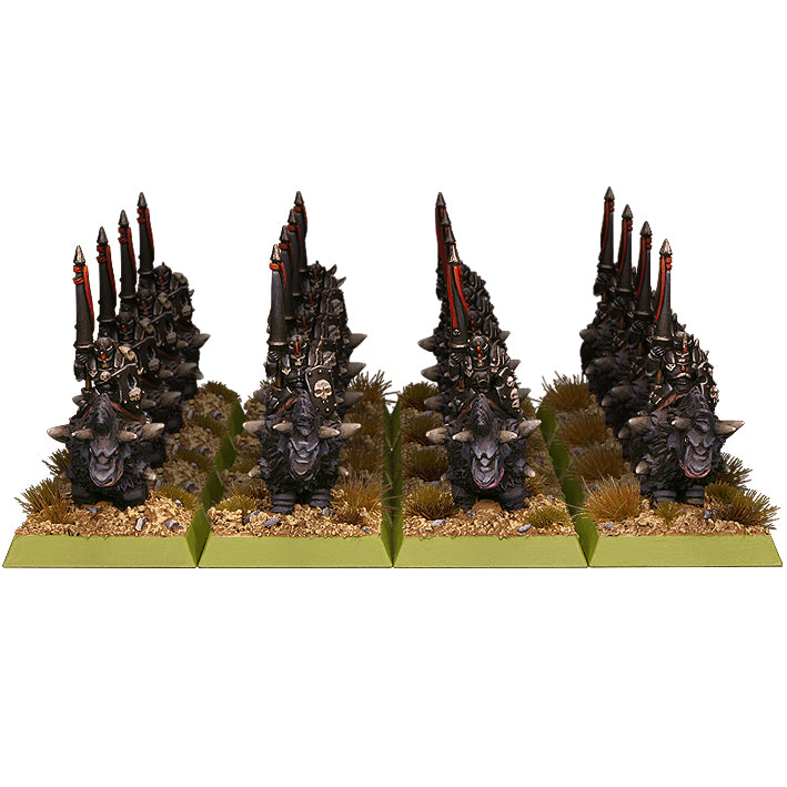 Spellcrow Argatoria Black Knights on Horgars Full Unit