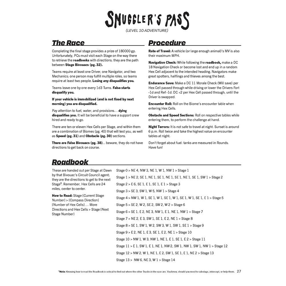 Smugglers' Pass (for DCC RPG)