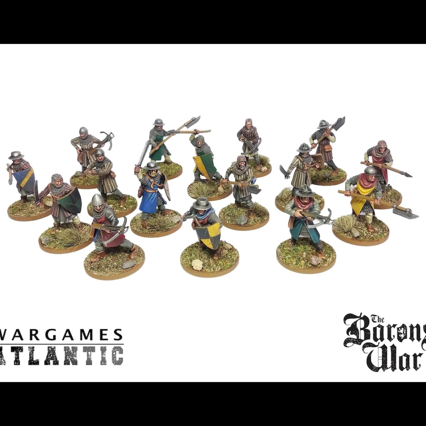 Wargames Atlantic Barons' War Foot Serjeants (1100-1320)