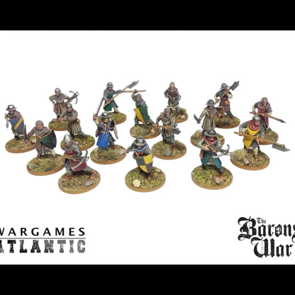 Wargames Atlantic Barons' War Foot Serjeants (1100-1320)