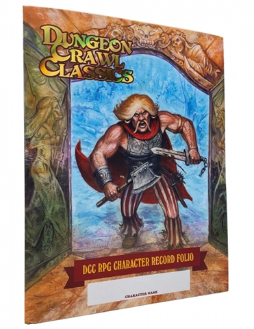 Goodman Games Dungeon Crawl Classics RPG Character Record Folio