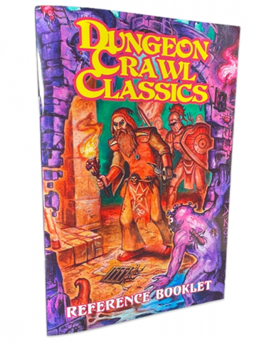 Goodman Games Dungeon Crawl Classics RPG Reference Booklet