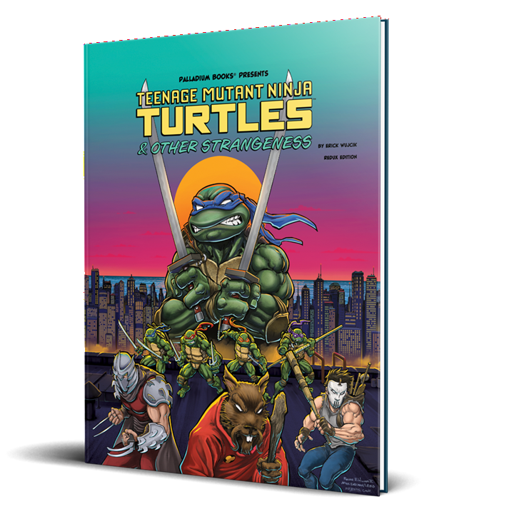 Palladium Books Teenage Mutant Ninja Turtles & Other Strangeness RPG Redux Edition