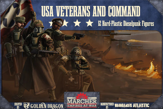 Wargames Atlantic Marcher: USA Veterans and Command