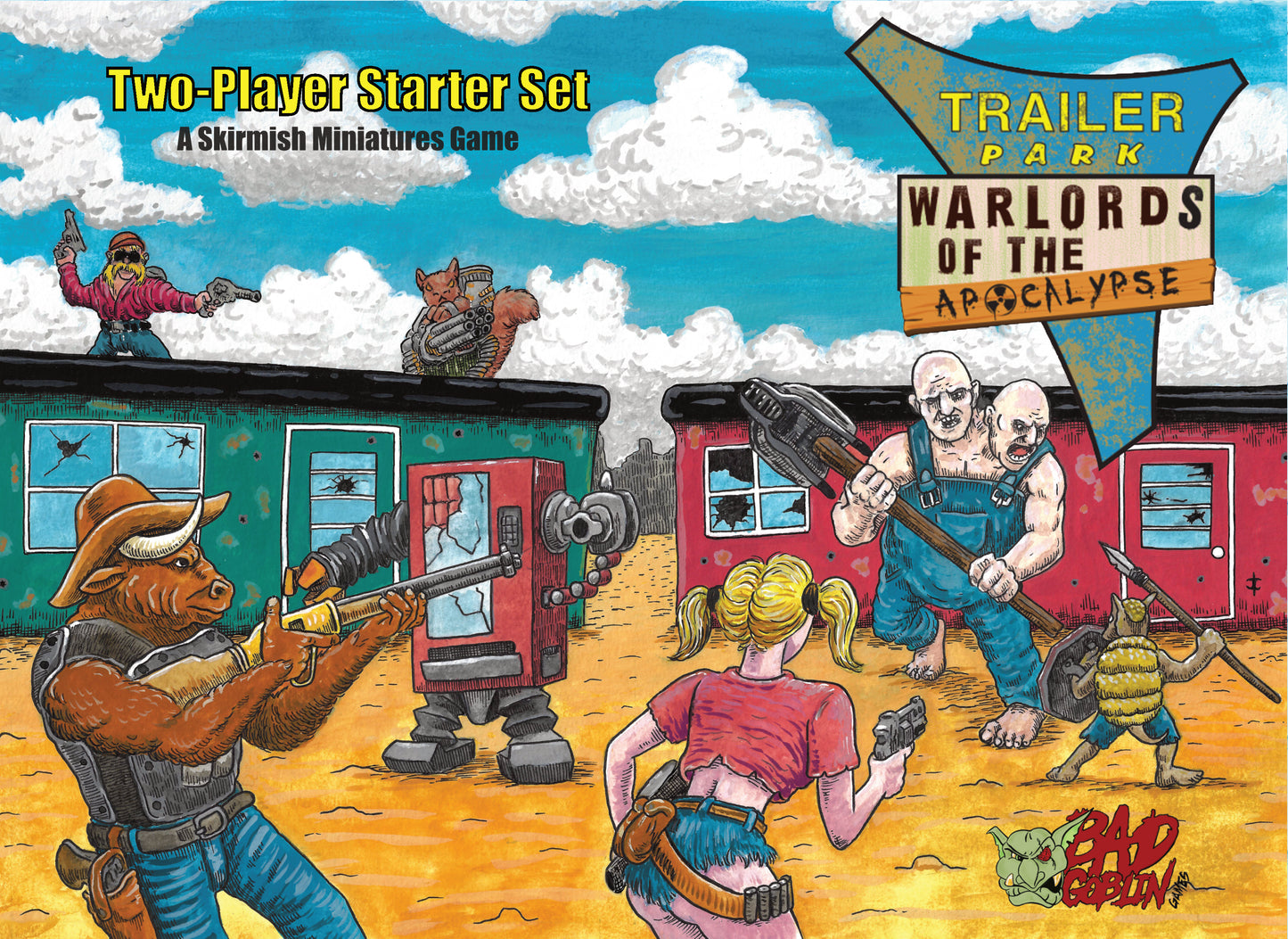 Bad Goblin Games Trailer Park Warlords of the Apocalypse – Two Player Set