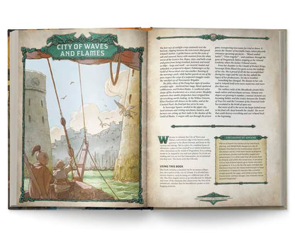 Free League Dragonbane Arkand – City of Waves and Flames