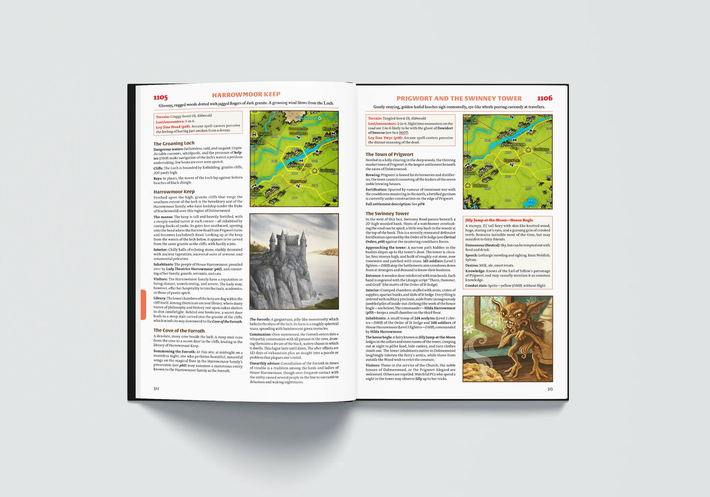 Exalted Funeral Dolmenwood Campaign Book